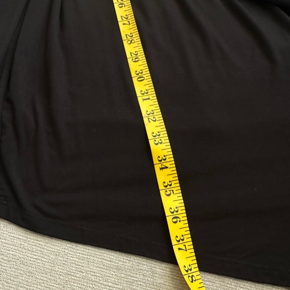 Fraiche  By J Chic Long Sleeve Black Dress - Picture 6 of 7